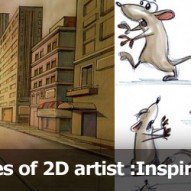 sketches of 2D artist :Inspiration