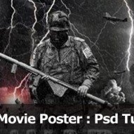 How to create War Poster :Psd tutorial