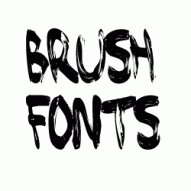 10 Awesome Brush Fonts