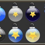 Christmas Ornaments | Vector Pack #1