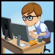 Free Vector Character – The Programmer