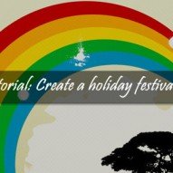 PSD Tutorial : Create a Holiday Festival Poster