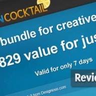 Design Cocktail 2 only 29$ for 829$ worth value. Killer deal !