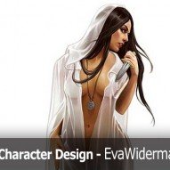 Dark Character Design by EvaWidermann