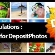 Congratulations: winners of depositPhotos.com