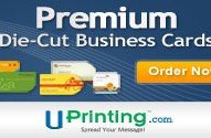 Giveaway 500 Die-Cut Business Cards from Uprinting