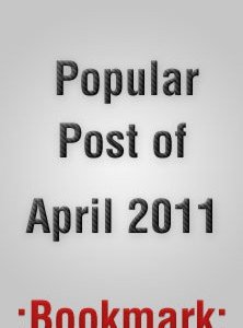 Popular Tutorials, Articles and Freebies of April 2011