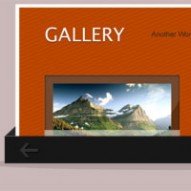 Download Unique Image Slider PSD