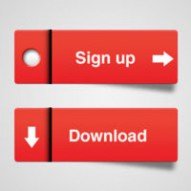 Freebie: Download and Sign-Up Photoshop PSD Buttons