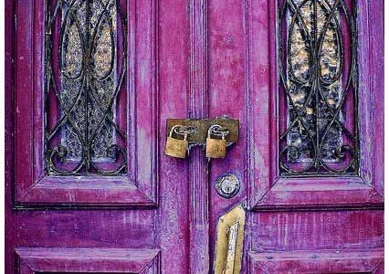 Picture of the Day #12 Colorful Closed Door