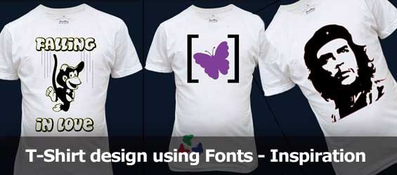 Create T-shirt Design using Fonts