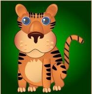 Cute little Tiger via designinformer | Project365 day#5