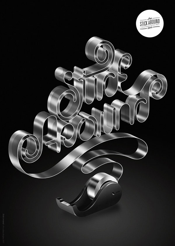 Typography Poster Designs for Inspiration (9)