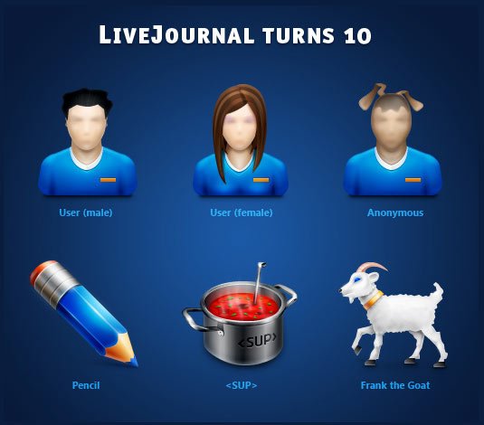 live-jornoul LiveJournal is celebrating its 10th Anniversary!