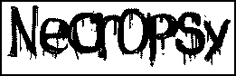 necropsy.font