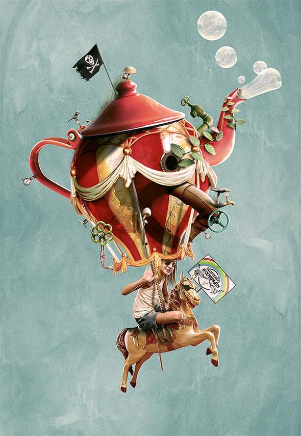 Illustration made for Atutiplen The Teapot