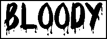 bloody.font