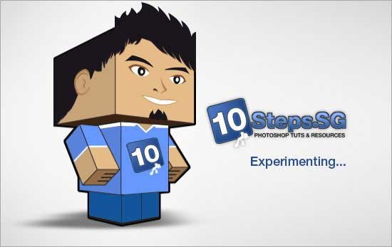 10steps 35 cube characters from 10 steps