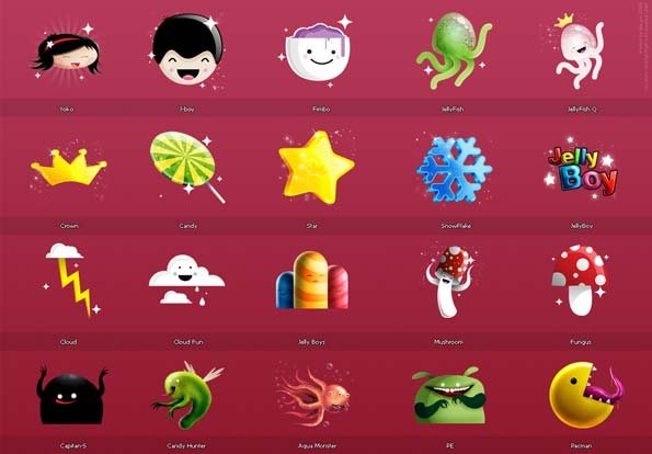 128*128 -Icons from Dimpoart