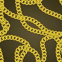 preview cool chains create vector gold chains