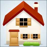 preview baic icon basic house icon made in photoshop