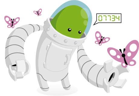robotic illustration | animhut science love nature