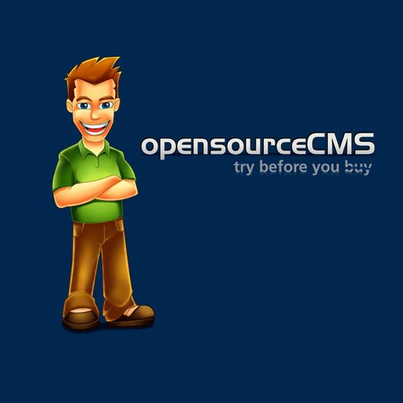 opensource cms human mascot- open mascot