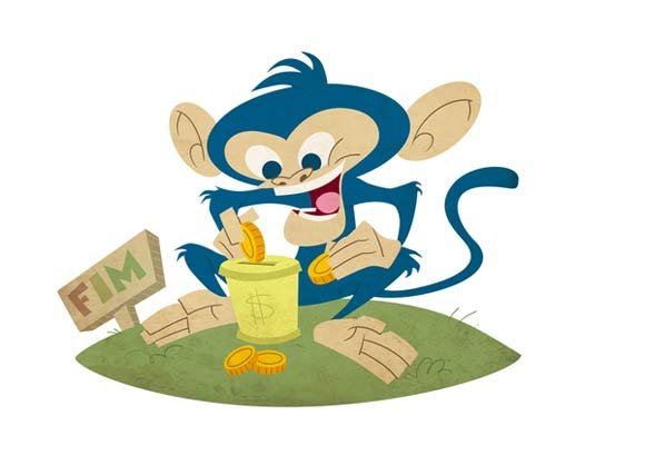 monkey illustration 6 lucky day for the monkey