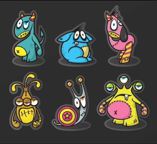 monster mascot unique monsters mascot