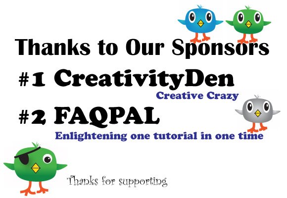 Thanks to our sponsors for the month of Jan2010