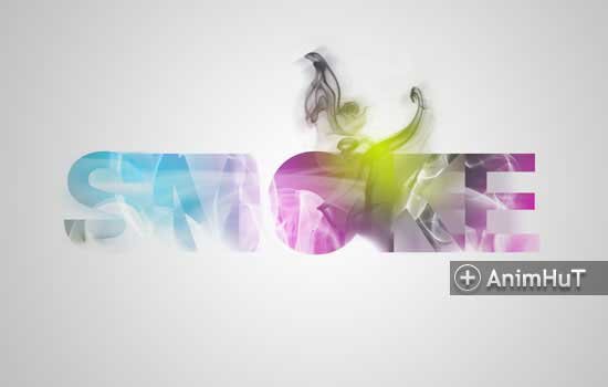 from sixrevisions.com Beautiful Designs with Smoke Typography