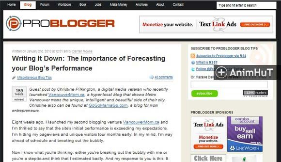 problogger The Importance of Forecasting your Blog’s Performance