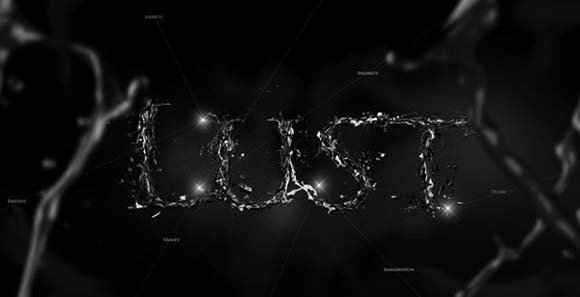 Create destructive black & white lettering with dramatic-splash-effect Create destructive black & white lettering with dramatic-splash-effect