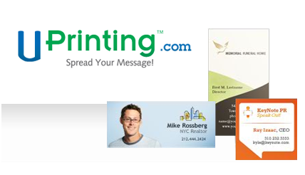 business card Giveaway 500 Die Cut Business Cards for 2 winners