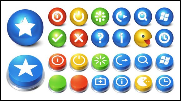 buttons icons