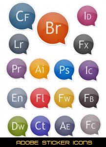 Freebies 2012 Adobe Master Collection Original Sticker Icons